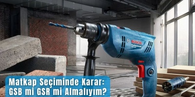 Matkap Seçiminde Karar: GSB mi GSR mi Almalıyım?