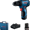 Bosch GSR 12V-30 12V Akülü Vidalama Makinesi 2x2 Ah 06019G9000