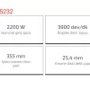 Crown Profil Kesme 2200W Ct15232