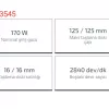 Crown Taşlama Motoru 170W Ct13545