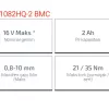 Crown Akülü Vidalama 16V-2Ah Ct21082Hq-2 Bmc