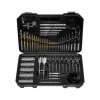 Bosch GSB 180 Li 18V 2Ah Tek Akülü Darbeli Matkap - 06019F8309 + Bosch V-Line Matkap & Vidalama Karışık Aksesuar Seti 103 Parça - 2607017367