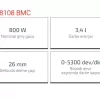 Crown Kırıcı-Delici Sds Plus 800W Ct18108 Bmc