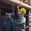 Bosch Professional GSB 185-Li 2.0 Ah Tek Akülü Kömürsüz Motor Darbeli Matkap + 23 Parça Aksesuar Set - 06019K3102 + Bosch Professional 43 Parça Vidalama Ucu Seti -2607017164