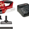 Einhell TE-VC 18 Li - Solo, Akülü Süpürge ve Einhell 18V 2,5 Ah PXC Starter Kit (Başlangıç Seti)