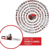 Einhell GE-LC 36/35 Li- Akülü Ağaç Kesme Makinesi 18V 4 x 4.0 Ah + Şarj Cihazı