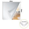 SUNUP SN-24892 20X20CM KENDİNDEN YAPIŞKANLI ESNEK PVC DUVAR AYNASI PANEL STİCKER ÇIKARTMA