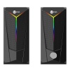 LENOVO LECOO DS104 KABLOLU USB + 3.5MM JACK 6W 80DB RGB IŞIKLI 1+1 GAMING SPEAKER HOPARLÖR