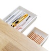 KENDİNDEN YAPIŞKANLI 21 CM X 15.5 CM X 3.2 CM PORTATİF PLASTİK MASA ALTI ORTA BOY ÇEKMECE