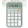 POWERMASTER PM-25410 YEŞİL 12 HANELİ HESAP MAKİNESİ