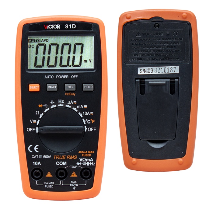 POWERMASTER VICTOR 81D MULTİMETRE DİJİTAL ÖLÇÜ ALETİ