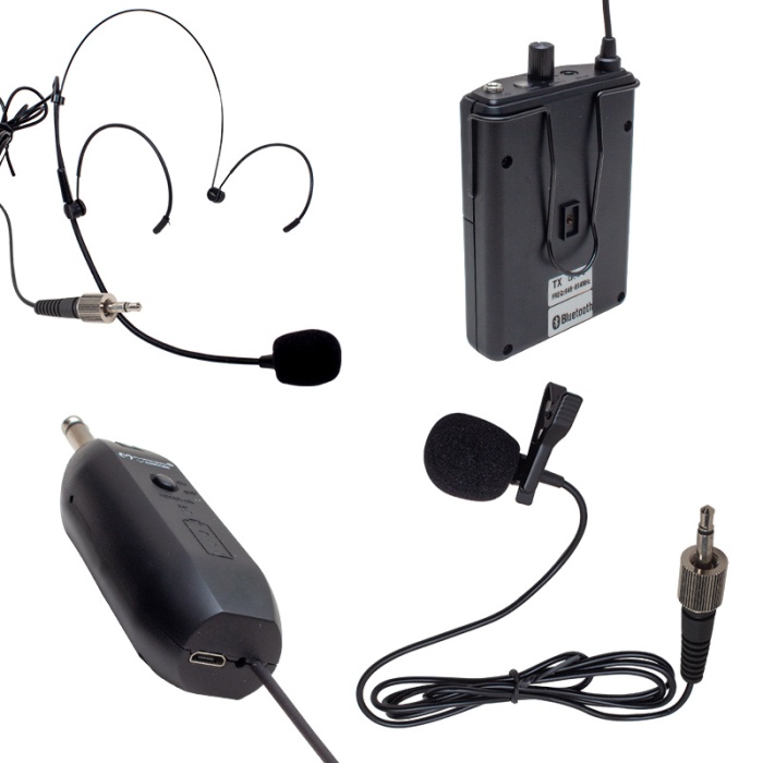 MAGICVOICE MV-19601 UHF KABLOSUZ BLUETOOTH YAKA MİKROFONU