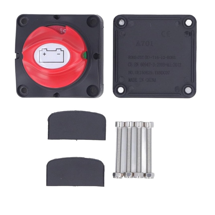AKÜ ŞALTERİ 275A 2P 12-24V ON-OFF (IC-275A-1)