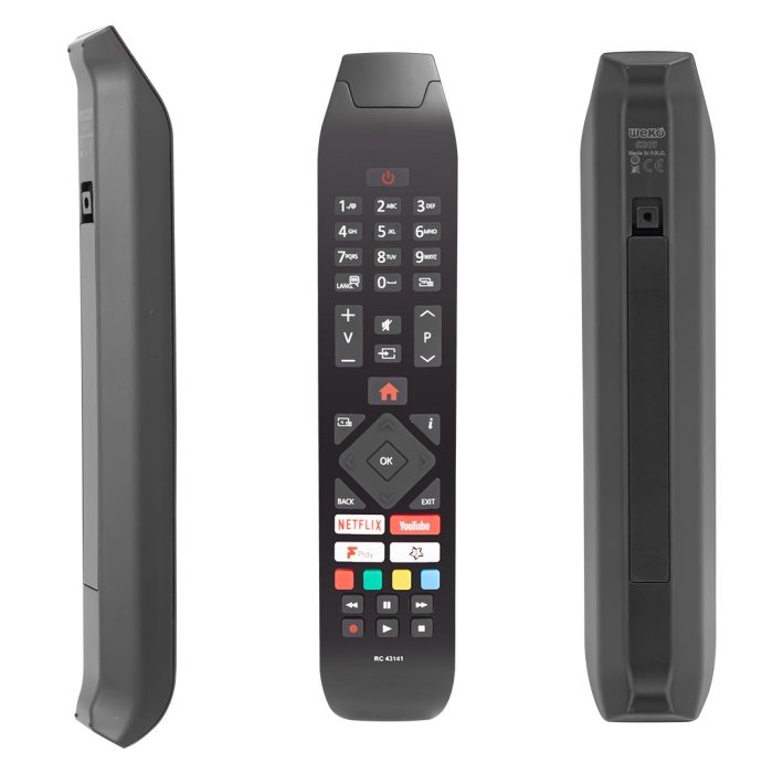 WEKO KL VESTEL RC43141 H0297C NETFLIX-YOUTUBE TUŞLU LCD LED TV KUMANDA