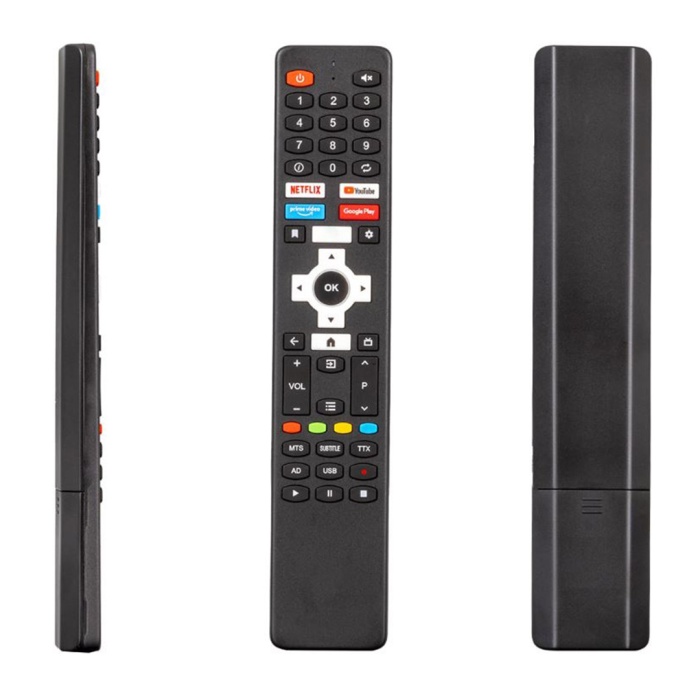 WEKO KL SES KOMUTSUZ NEXT * VİVAX * CONTI NETFLIX-YOUTUBE-PRİMEVİDEO GOOGLE PLAY TUŞLU ANDROİD  LCD-LED TV KUMANDASI