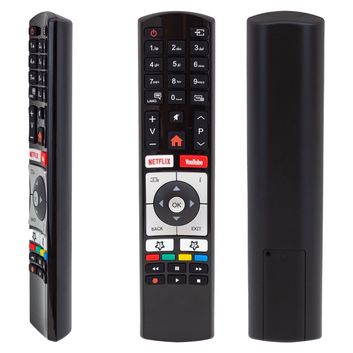 WEKO KL VESTEL RC4318 H0362A NETFLIX-YOUTUBE TUŞLU TV KUMANDA YAZISIZ (30100823)