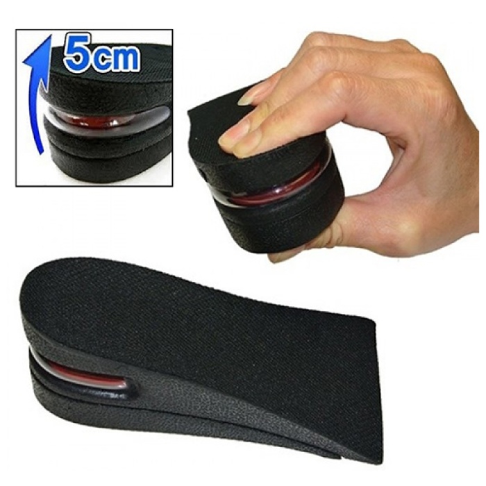 Hava Yastıklı Tabanlık (5 CM) (SİYAH)