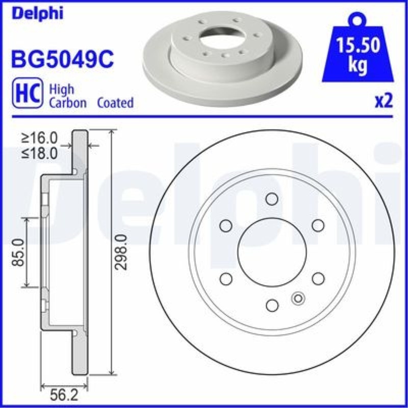 FREN DISKI CIFTLI PAKET  MERCEDES W907-W910 SPRINTER ARKA  ELEKT. EL FRENI A9104232100