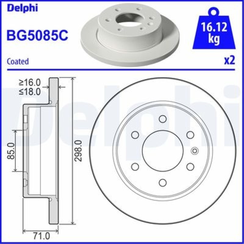 FREN DISKI ( MERCEDES W907-W910 SPRINTER ARKA ) takım 9104230200