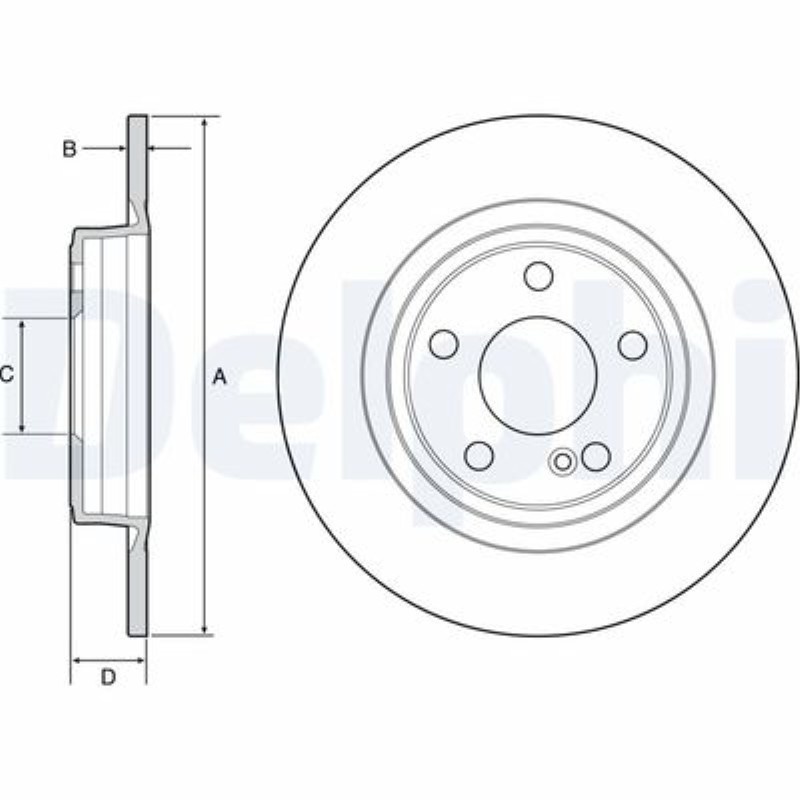 FREN DISKI ARKA ( MERCEDES W117-W156-W176-W246  ) TAKIM 246 423 0112