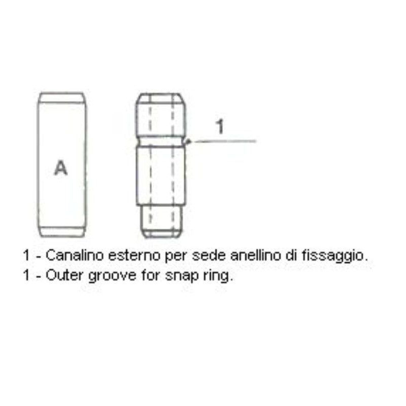 SUPAP GAYDI MERCEDES OM615 OM616 EMME 81-2602 A6160530329