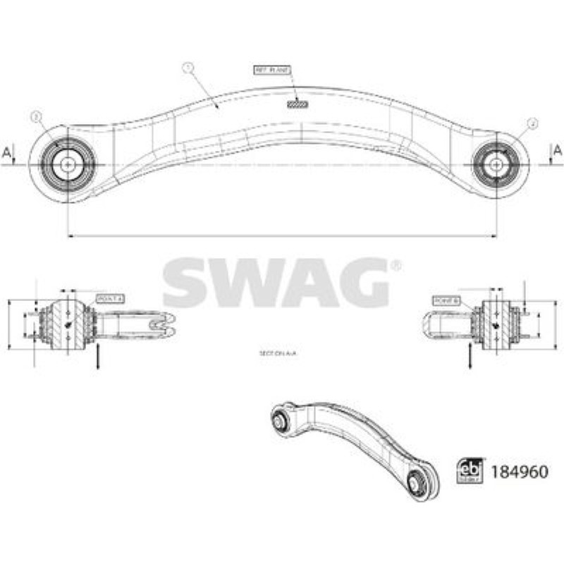 2 Adet AMORTISOR LASTIGI (BMW 31 33 1 094 751