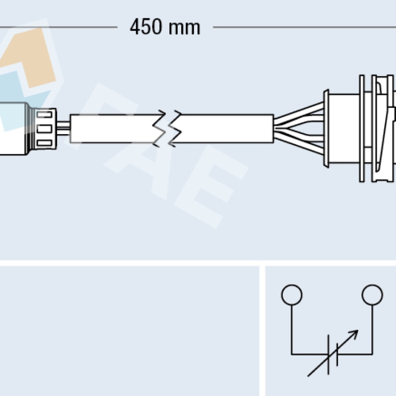 1 ADET OKSİJEN SENSÖRÜ ÖN (Z16XEP VECTRA-C/ASTRA-H ) 855268FAE