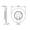 FREN DISKI ON MERCEDES W210 KOMP. W203 C 280/320 2104211212