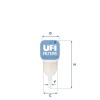 UNIVERSAL BENZIN FILTRESI TOFAS V.B 13321277481