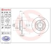 2 Adet ARKA FREN DISKI-245X10 5×112 (AUDI A4 01-08  SEAT EXEO 09-14) 8E0615601P