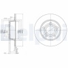ARKA FREN DISKI AUDI 4B0615601A