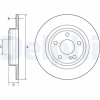 FREN DISKI ARKA ( MERCEDES W117-W156-W176-W246  ) TAKIM 246 423 0112