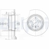 FREN DISKI ARKA BMW X5 E53 3.0/D-4.4 00/06 3421 1164 911