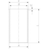 GOMLEK STD 89.91 MM (FLANS CAPI DUSUK) FORD TRANSIT V184 - V347 2.4 01- 14-020910-00