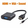 HDMI to VGA Sesli Çevirici