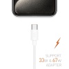 M6 Type-C to Usb-A PD 67W 6A Şarj & Veri Aktarım Kablosu