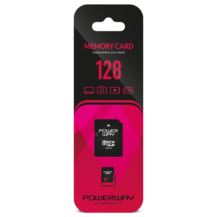 128GB Micro SD Hafıza Kartı Class 10 (Adaptör Dahil)