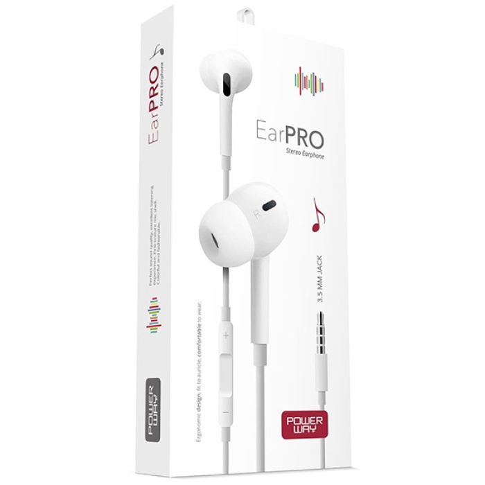 EarPro Yüksek Çözünürlüklü Mikrofonlu Kulak içi Kulaklık (3.5mm jack)