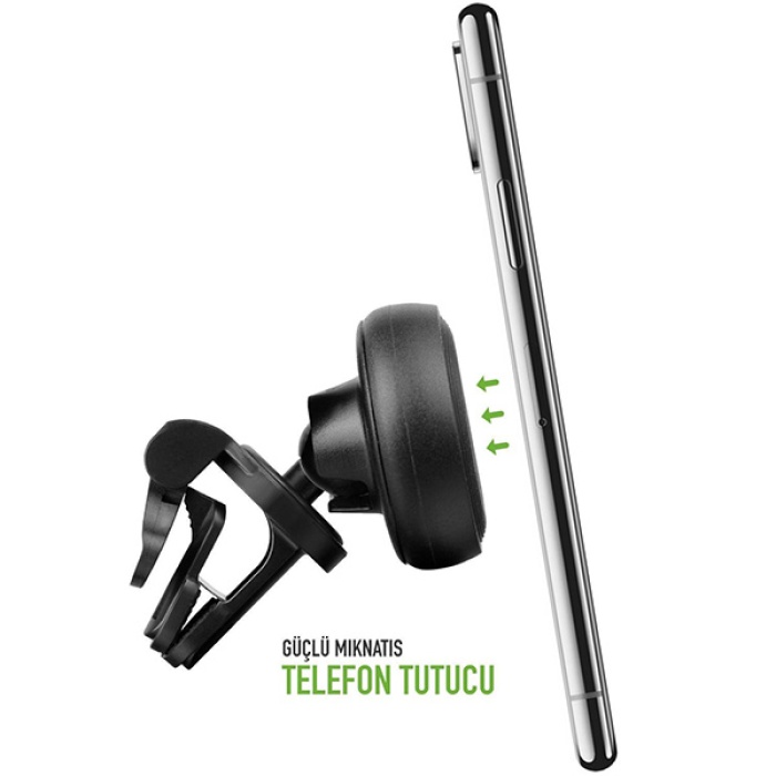 Araç içi Mıknatıslı Premium Telefon Tutucu