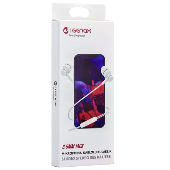 Mikrofonlu Kulak içi Kulaklık GNX028 (3.5mm jack)