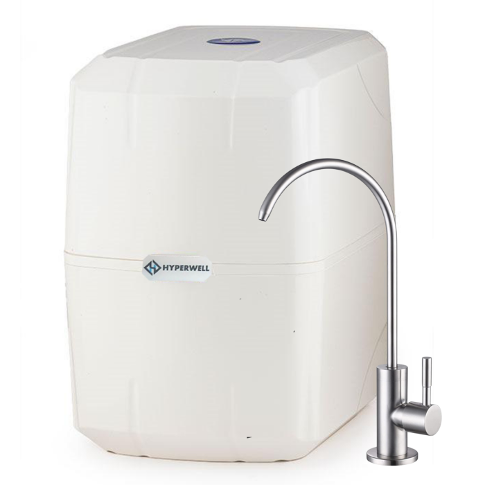 Hyperwell Premium Alkali ve Mineralli En iyi Su Arıtma Cihazı - Beyaz