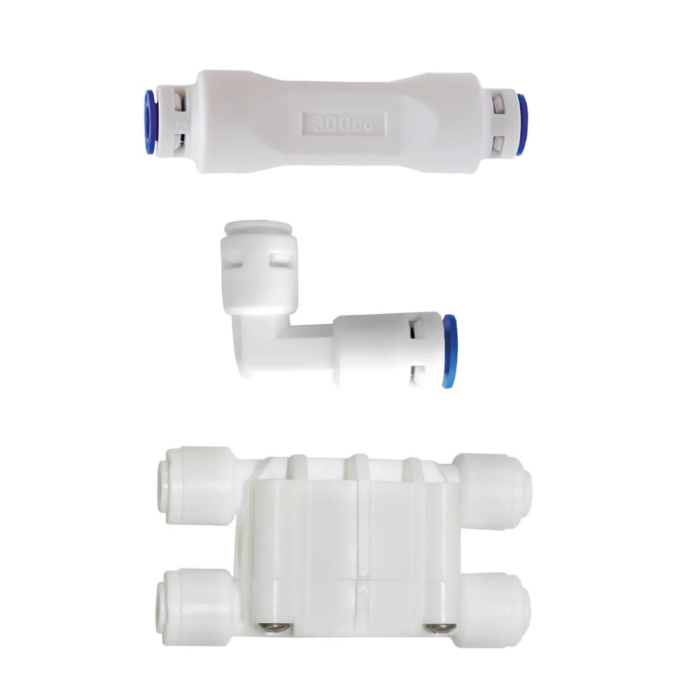 Hyperwell Su Arıtma Cihazları Için Atık Kısıcı Flow - Check Walf Ve Shut Off
