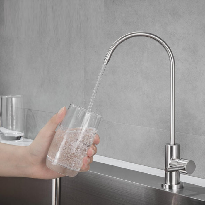 Hyperwell Inox 304 Paslanmaz Lüx  Musluk - Tüm Tezgah altı ürünlerle uyumlu