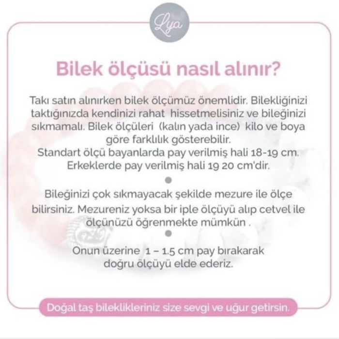 Kaplan Gözü Doğal Taş Bileklik