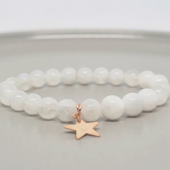 Ay Taşı Doğal Taş Bileklik