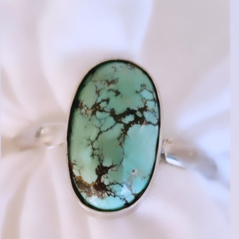 Turkuaz Gümüş Yüzük