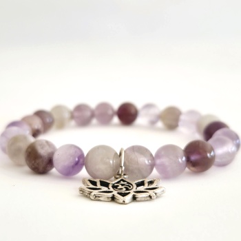 Ametist Doğal Taş Bileklik