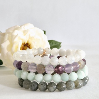 Reiki Doğal Taş Bilekliği - A