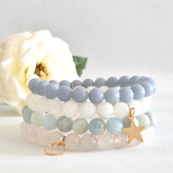 Reiki Doğal Taş Bilekliği-B