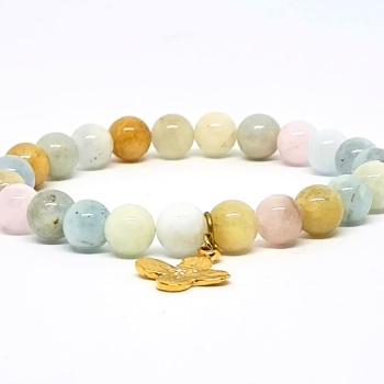 Morganit Doğal Taş Bileklik